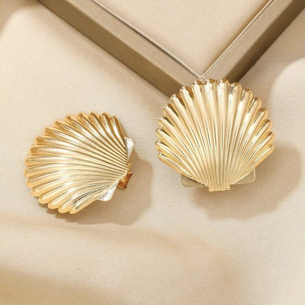Gold Sea Shell pairs
