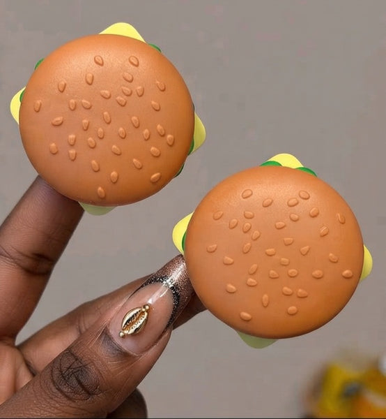 Burger Hairclip single