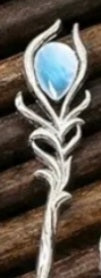 6 inch moon theme hair sticks/hanfu