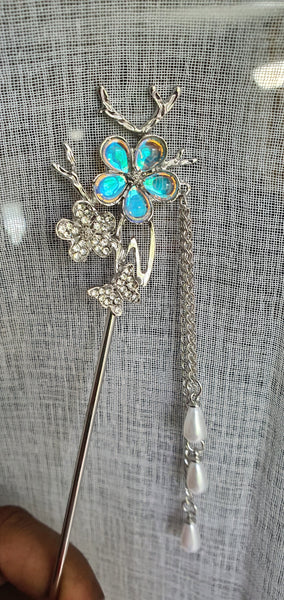 6 inch moon theme hair sticks/hanfu
