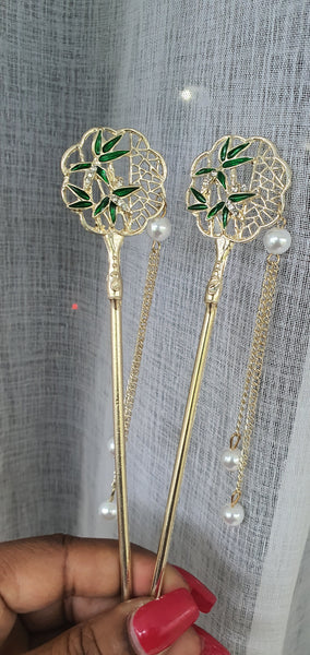 Gold Chinese Hair sticks
