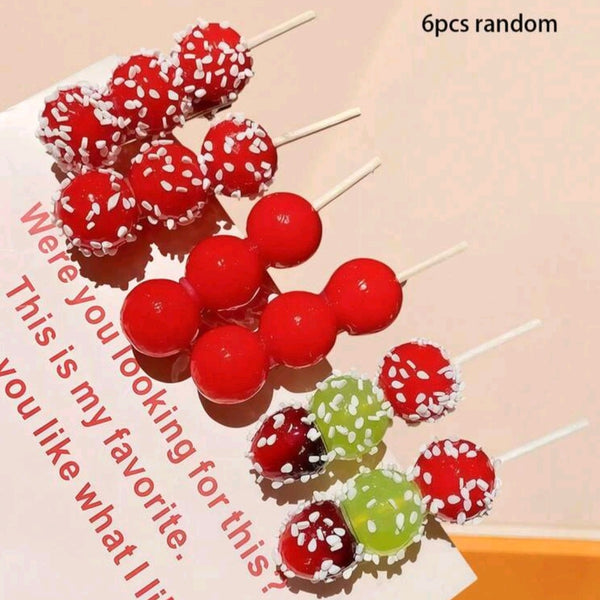 Kawaii Candy Skewers pair
