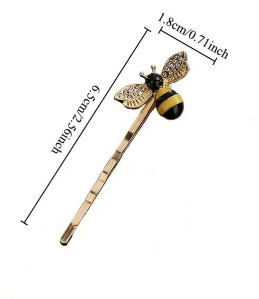 Bumble bee hair pins (2)