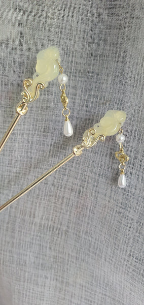 Gold Chinese Hair sticks